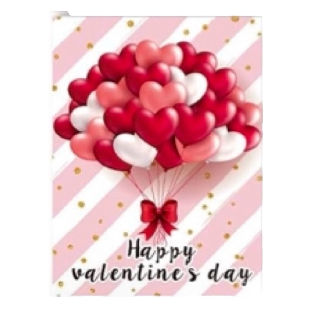 Valentine’s Day Diamond Painting Kit Balloon Hearts 30x40 DIY Craft